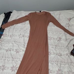 Large Beige Dress